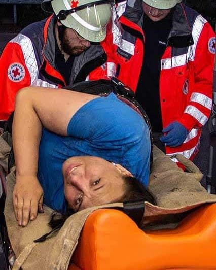 Rescue transport · Red Cross