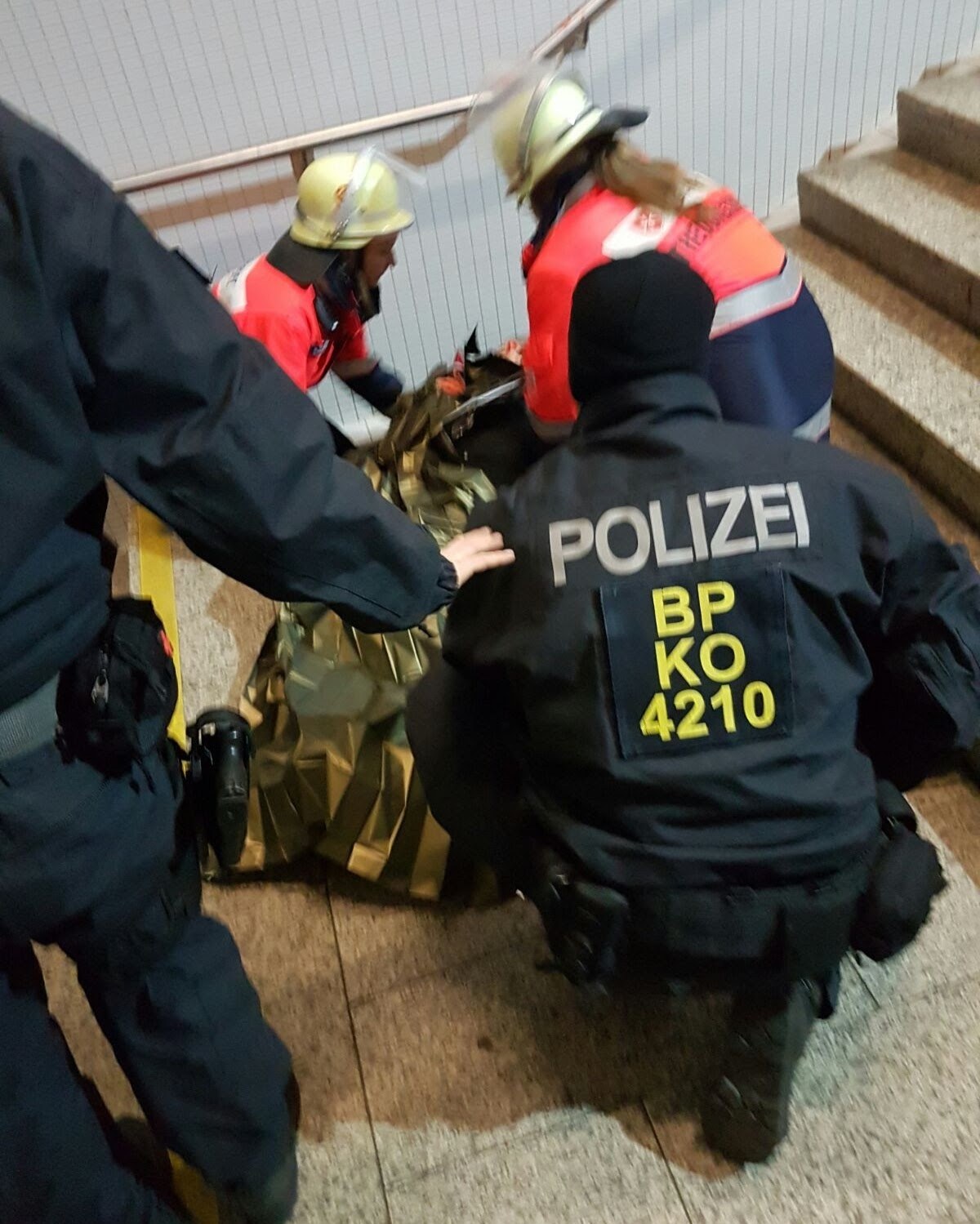 Bundespolizei-Übung