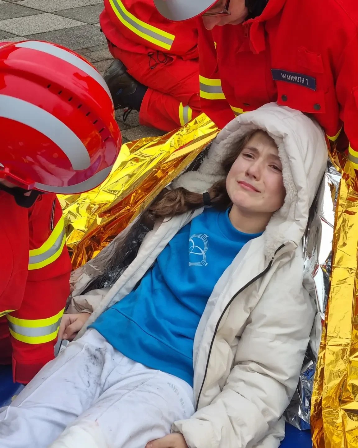 Betreuung · Rettungsdecke